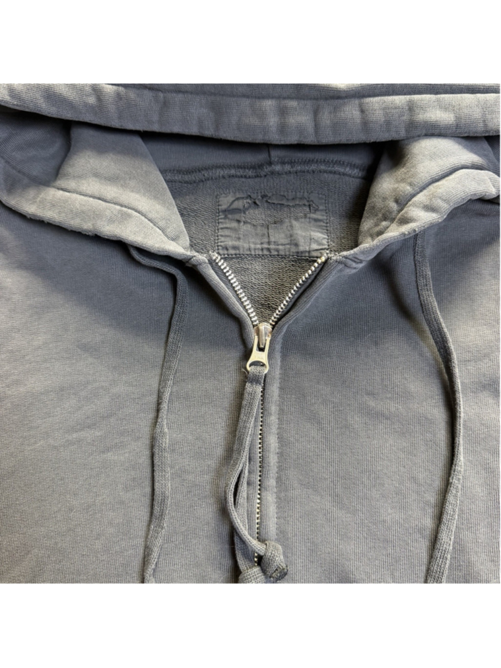 Nili Lotan NWOT Callie Hoodie Zip Up Women's Small Washed Black - Picture 5 of 10